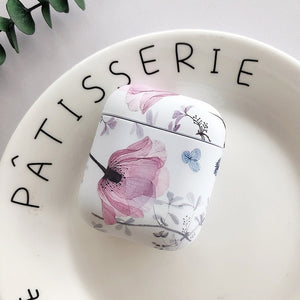 Art Flower Earphone Case For Apple Airpods 1 and 2