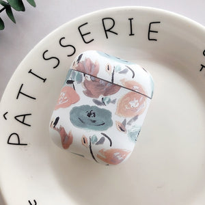 Art Flower Earphone Case For Apple Airpods 1 and 2