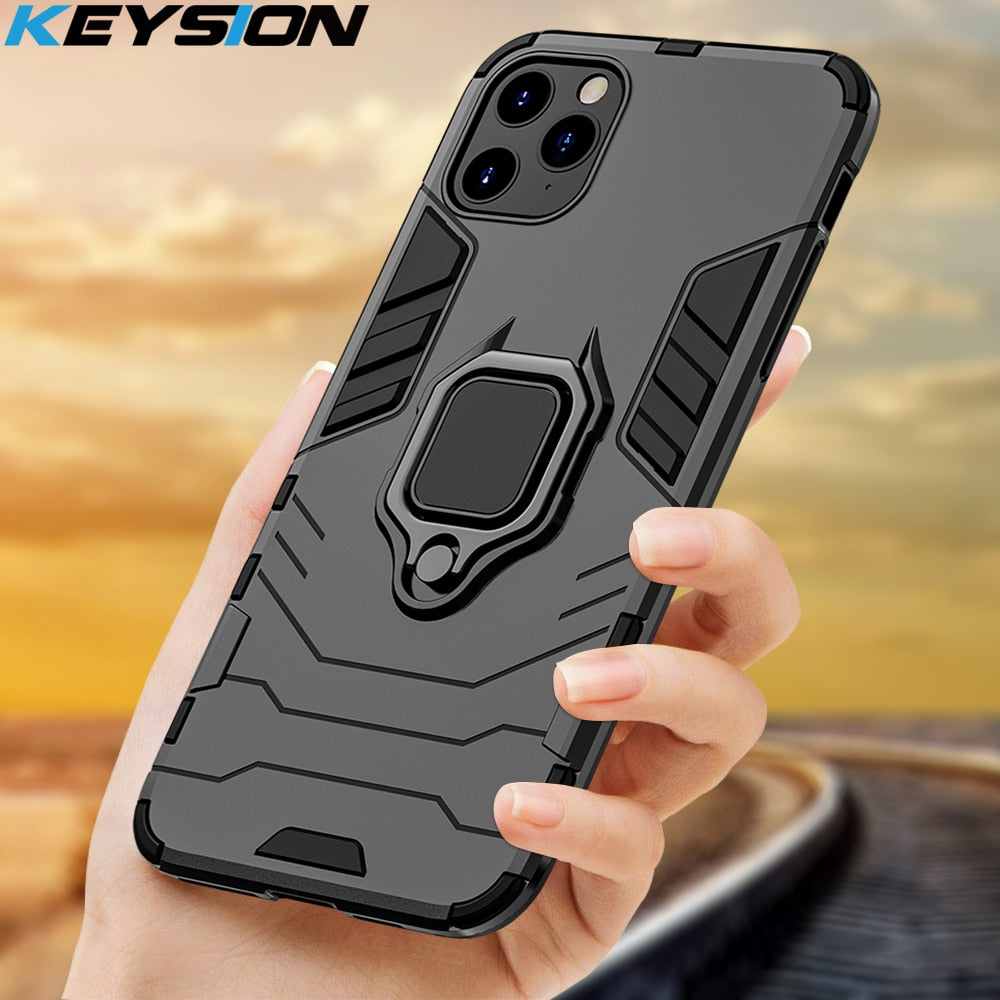 KEYSION Shockproof Armor Case and Phone Back Cover