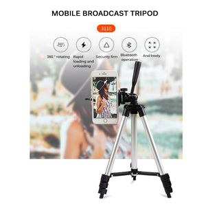 Mini LED Desktop Ring Light Tripod Stand