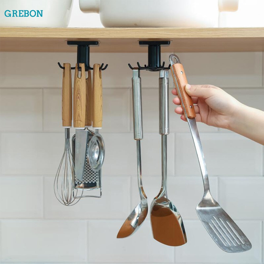 Kitchen hook organizer