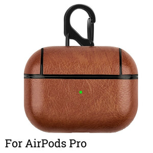 Protective Bag Leather Sleeve Cover Case for AirPods