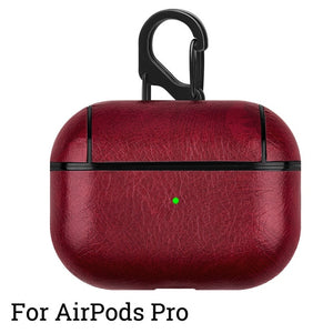 Protective Bag Leather Sleeve Cover Case for AirPods