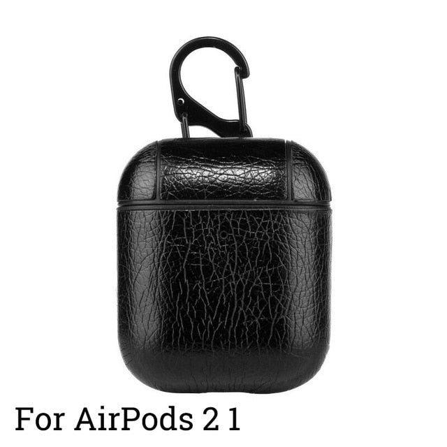 Protective Bag Leather Sleeve Cover Case for AirPods